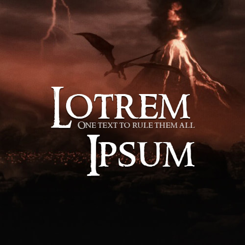 LOTRem Ipsum Logo